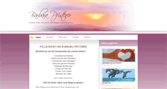 Desktop Screenshot of barbara-pfisterer.de